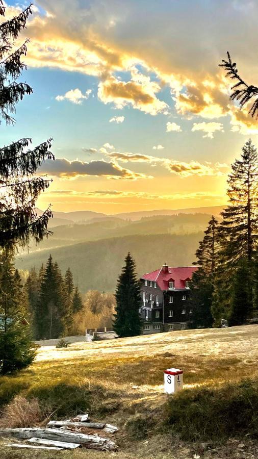 Apartman v Beskydech Staré Hamry Exteriör bild
