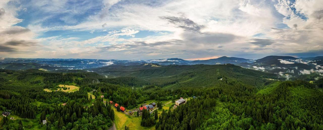 Apartman v Beskydech Staré Hamry Exteriör bild